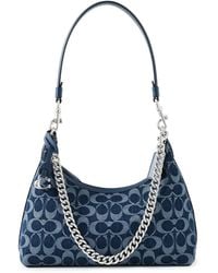 COACH Signature Demi Pouch in Brown | Lyst COACH Signature Demi Pouch in Brown | Lyst