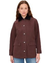 Le Bos - Dree Mid-Length Barn Jacket - Lyst