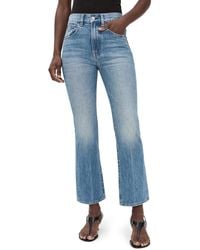 A.L.C. - A. L.C. The 009 Cropped Flare Jeans - Lyst