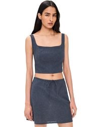 Marine Layer - Zoe Hemp Tank - Lyst