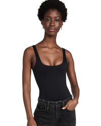 GOOD AMERICAN - Sculpting Modern Tank Bodysuit - Lyst