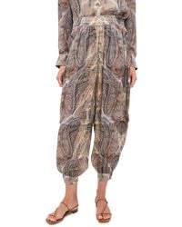 Zimmermann - Hypnotic Silk Pants - Lyst