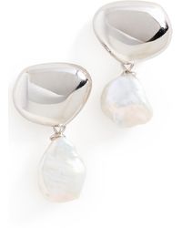 Shashi - Pearl Drop Earrings - Lyst