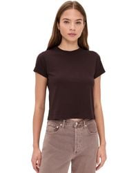 Agolde - Adine Tee: Shrunken Tee - Lyst