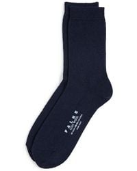 FALKE - Cozy Wool Socks Dark - Lyst