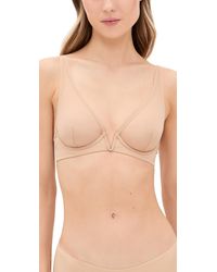 Commando - Chich Mesh Plunge Underwire Bra - Lyst