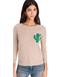 Jumper 1234 - Jumper Little Cactus Crew Cashmere Sweater - Lyst