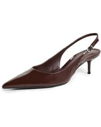 SCHUTZ SHOES - Paola Mid Slingback Heels - Lyst