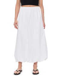 Enza Costa - Poplin Bubble Skirt - Lyst