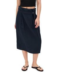 Vince - Double Waist D-Ring Skirt - Lyst