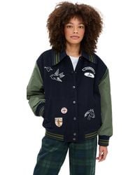 Sea - Hester Solid Bomber Jacket - Lyst