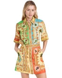 ALMAIS La Charrasca Halter Mini Dress | Lyst ALMAIS La Charrasca Halter Mini Dress | Lyst