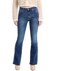 7 For All Mankind - Bootcut Tailorless Jeans - Lyst
