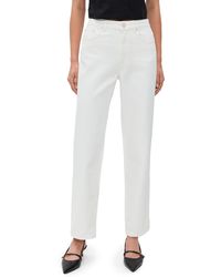 ALIGNE - High Rise Straight Leg Jeans - Lyst
