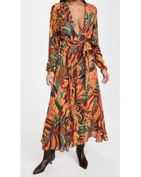 farm rio verdor maxi dress