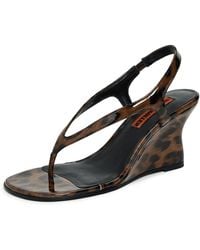 Simon Miller - Beep Thong Wedge Sandals - Lyst