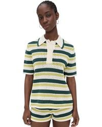 ALIGNE - Dax Crochet Knitted Top - Lyst
