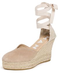 Manebí - Heart Shaped Wedge Espadrilles - Lyst