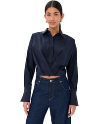 Twp - Taken Button Down Top - Lyst