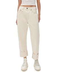 R13 - Cuffed X-Boyfriend Jeans - Lyst