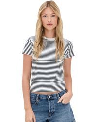 FRAME - The Baby Tee - Lyst