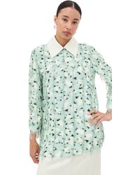 Jil Sander - Collared Blouse - Lyst