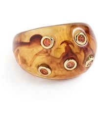 Luv Aj - The Ibiza Lucite Ring - Lyst