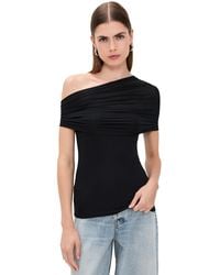 Helmut Lang - Soft Cloud Sash Top - Lyst