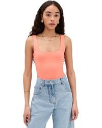 GOOD AMERICAN - Scuba Modern Tank Thong Bodysuit - Lyst