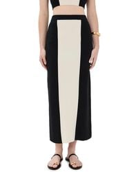 Le Bos - Colorblocked Skirt - Lyst
