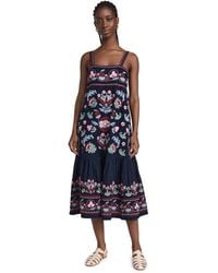 Sea - Ecisse Embroidery Sip Dress - Lyst