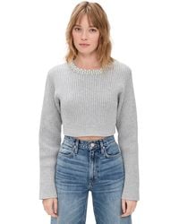 Le Bos - Clara Cropped Pullover - Lyst
