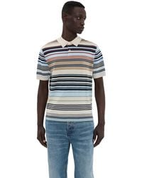 Paul Smith - Striped Sweater Polo - Lyst