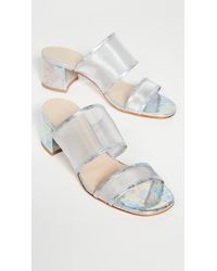 Maryam Nassir Zadeh Martina Mesh Slides - Multicolour