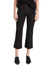 Vince - Mid Rise Pintuck Crop Flare Pants - Lyst
