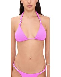 ViX - Firenze Paula Triangle Bikini Top - Lyst