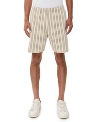 Vince - Jacquard Stripe Shorts 7.5 - Lyst