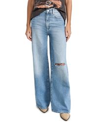 DL1961 - Hepburn Wide Leg: High Rise Vintage 32' Jeans - Lyst