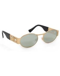 Versace - Round Sunglasses - Lyst