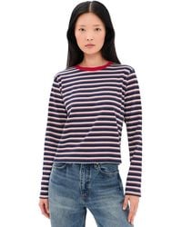 Asher - Lucy Stripe Tee - Lyst