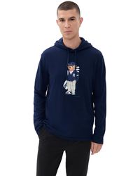 Ralph Lauren - Long Sleeve Novelty Bear Hooded T-Shirt - Lyst