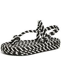Bohonomad - Hawaii Rope Platform Sandals - Lyst
