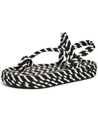 Bohonomad - Hawaii Rope Platform Sandals - Lyst