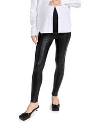 Commando - Faux Leather Maternity Leggings - Lyst
