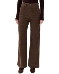 Veronica Beard - Taylor High Rise Wide Leg Corduroy Pants - Lyst