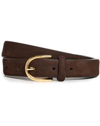 Anderson's - Narrow Nubuck Semi-Formal Belt - Lyst
