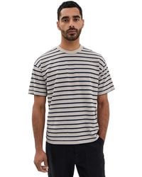 Asher - Noah Stripe Tee - Lyst