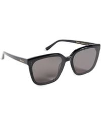 Illesteva - Mallorca Black Sunglasses - Lyst