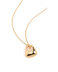 Missoma - Hera Ridge Mini Pendant Necklace - Lyst