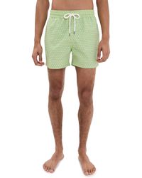 Frescobol Carioca - Rio Swim Shorts Ipanema Micro Print 4 - Lyst